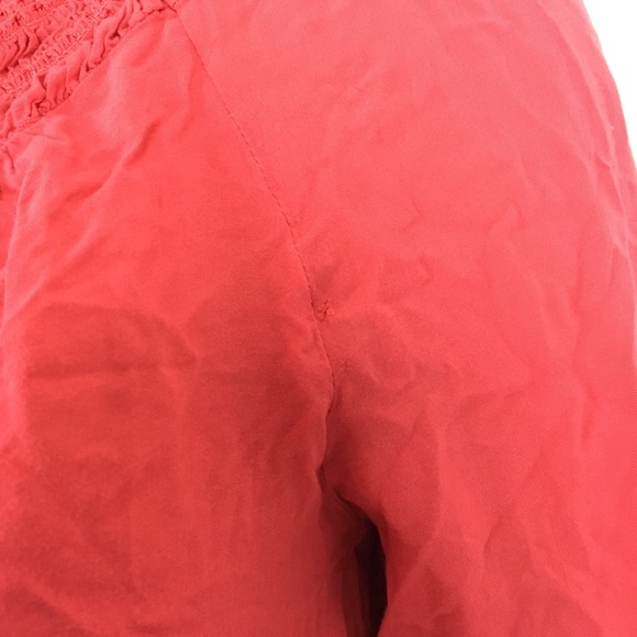 🚨GONE TODAY🚨 Anthro Odille Pink Peasant Blouse - Picture 6 of 6